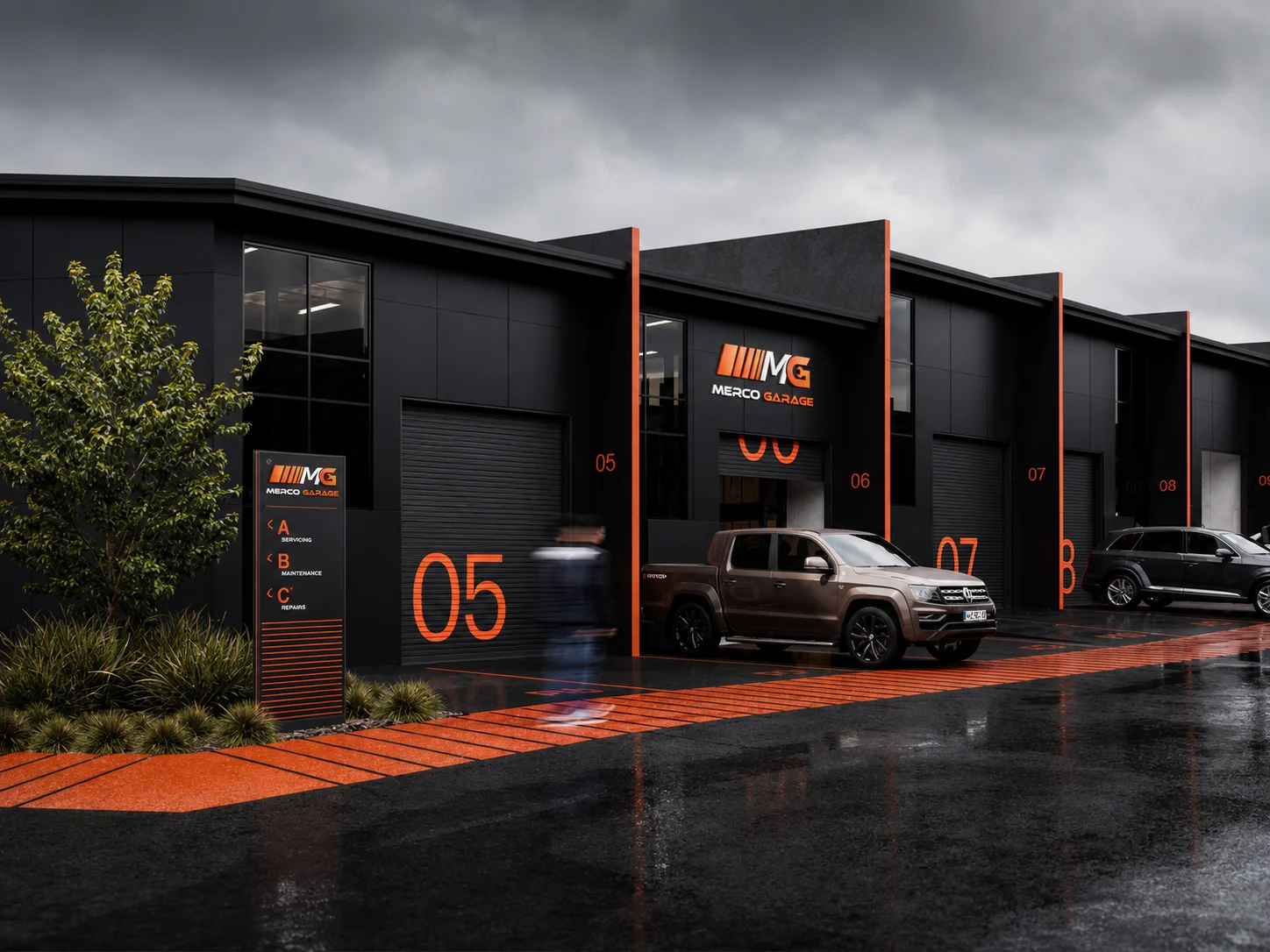 Merco Garage, garage automobile